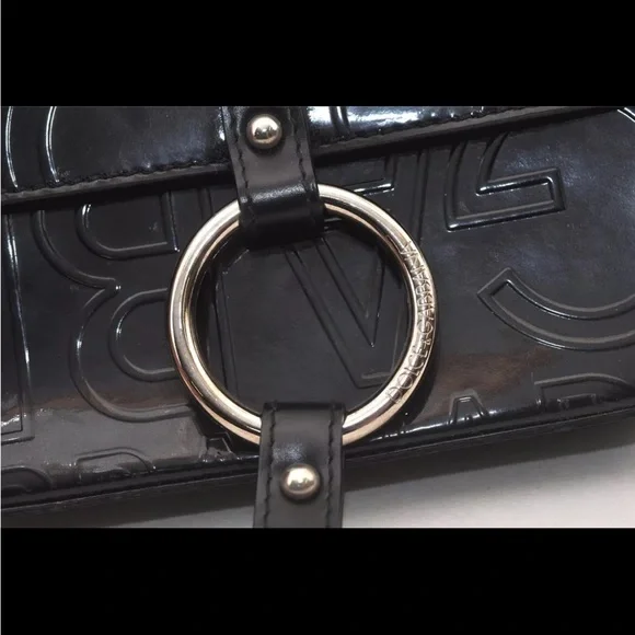 Dolce & Gabbana Black Patent Shoulder Bag EUC - Picture 9 of 17
